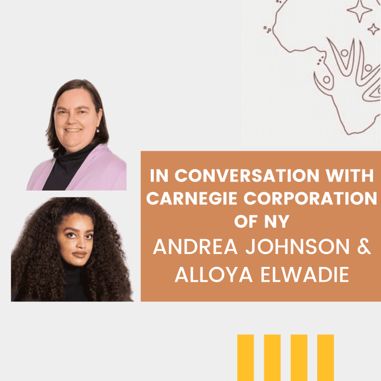 In Conversation with our Donor – Carnegie Corporation of New York