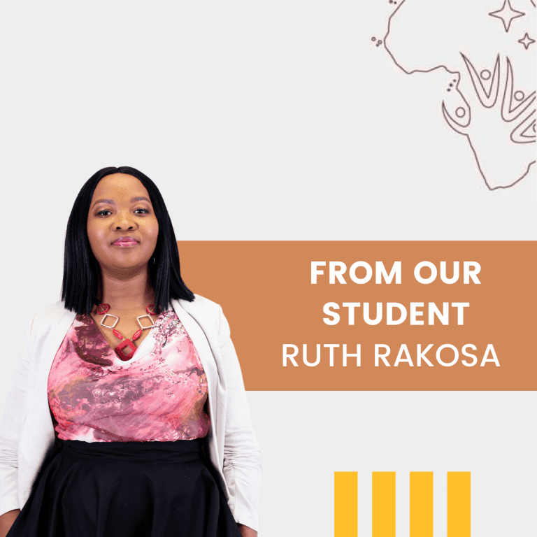 From our  student: Ruth Rakosa