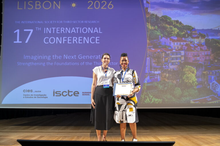 Wits researcher receives Best Poster Award at international philanthropy conference